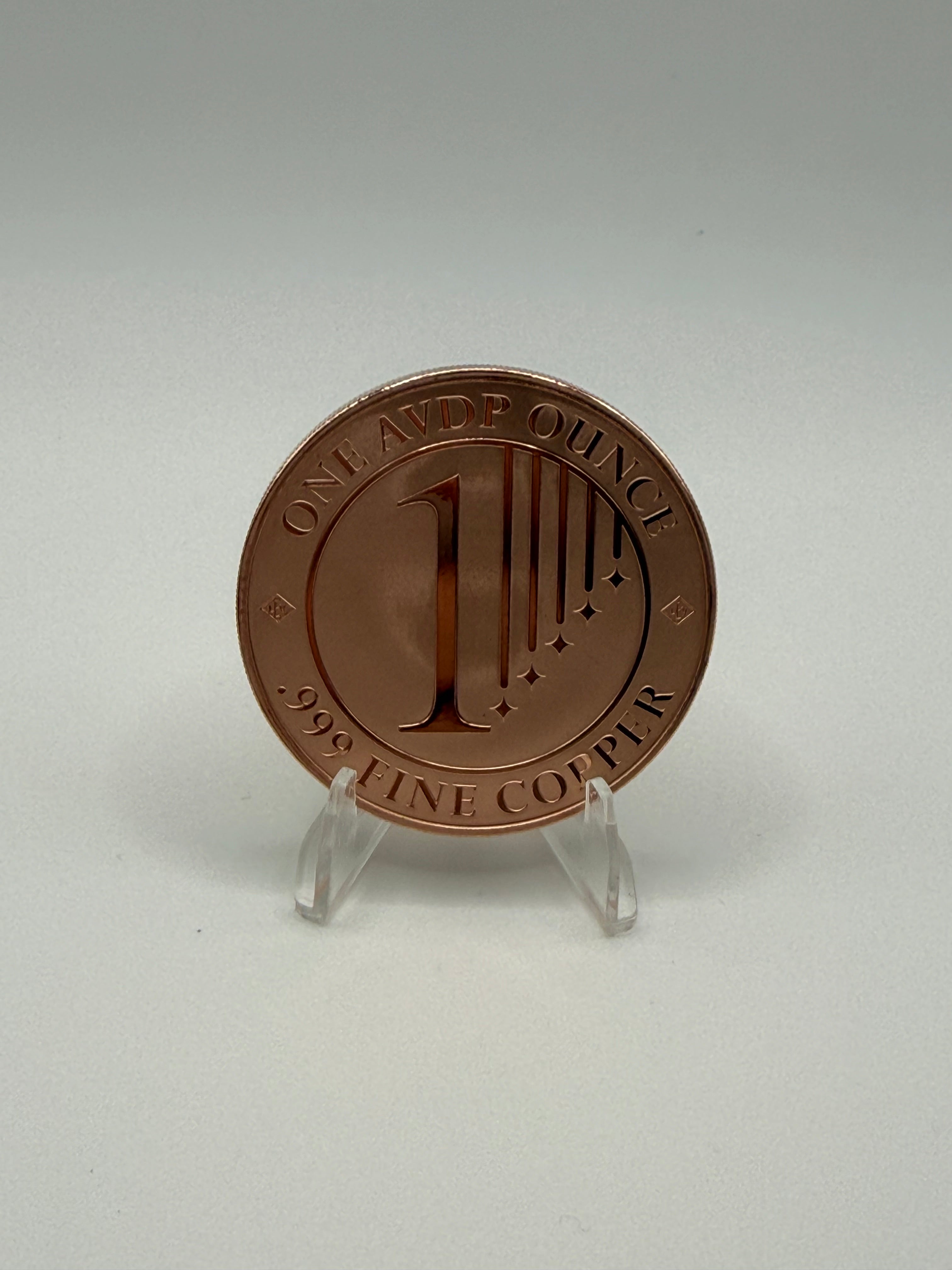 Geiger 1oz Copper Round