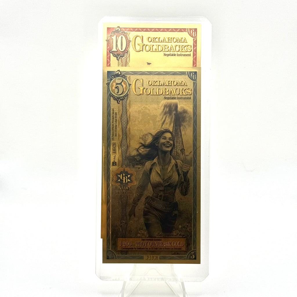 15 Oklahoma Goldbacks - Alpha