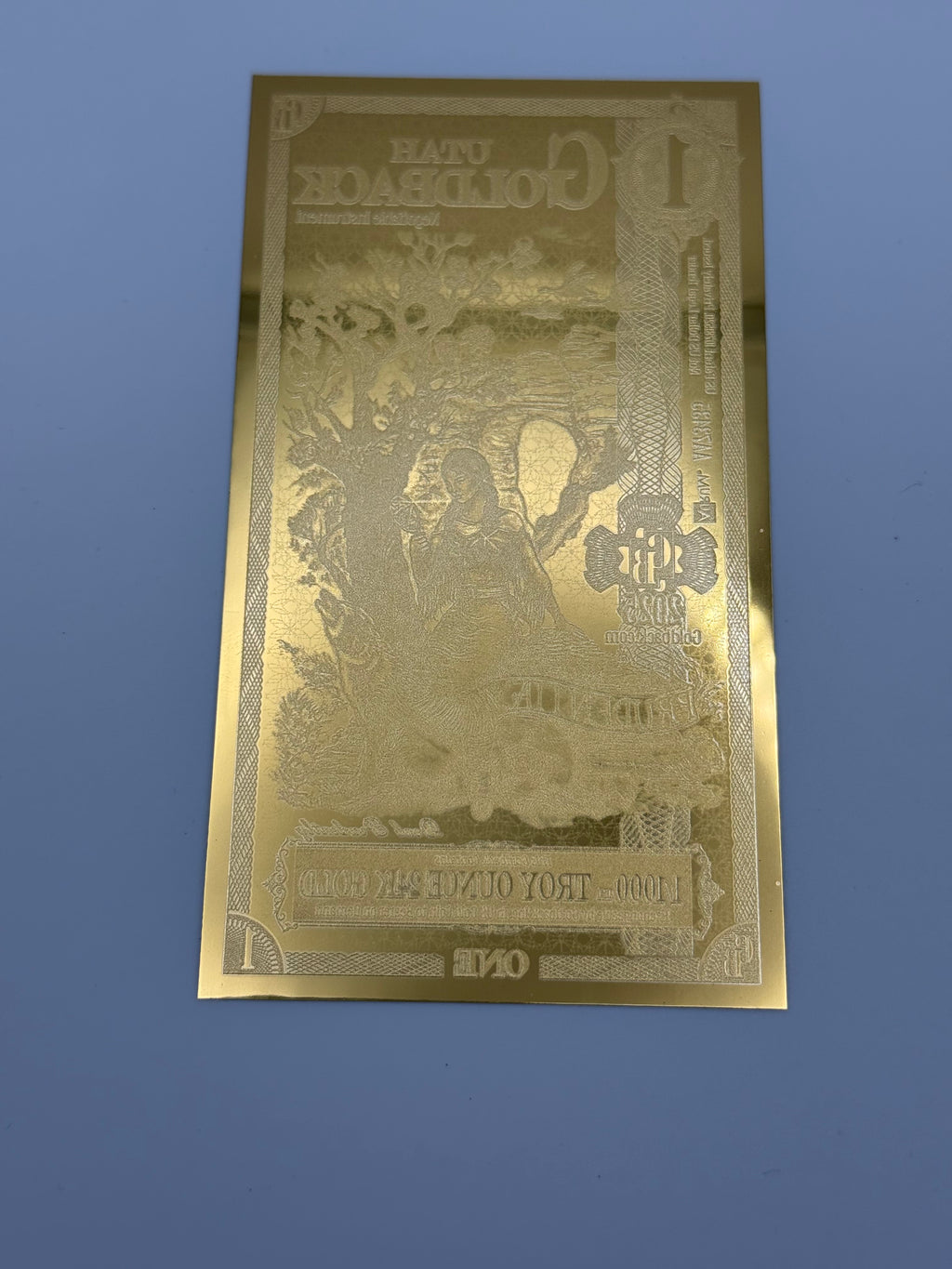 1 Utah 2025 Goldback