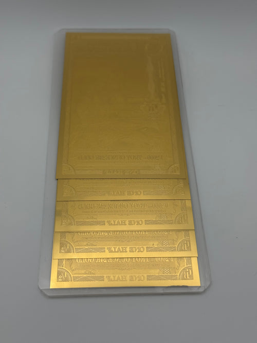 Five-pack Florida 1/2 Goldbacks